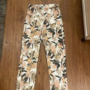 Jules & Leopold XS Floral Stretch Capri Pants